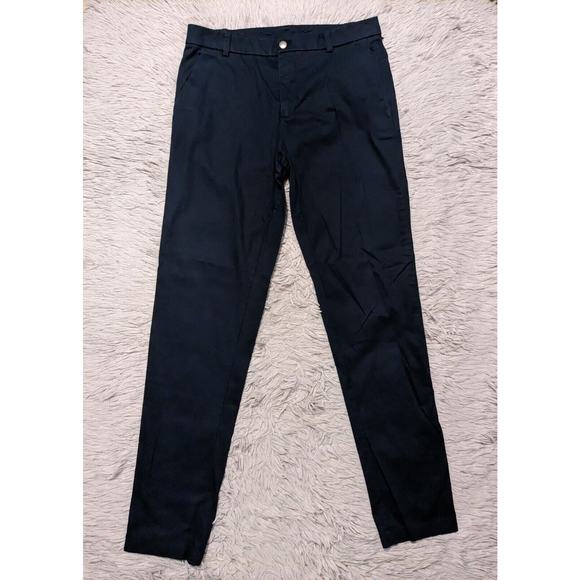 Lululemon Commission Pants Classic Mens Size 32 (33x33) Navy